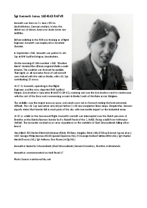 A preview of a PDF biography for Jones, Kenneth